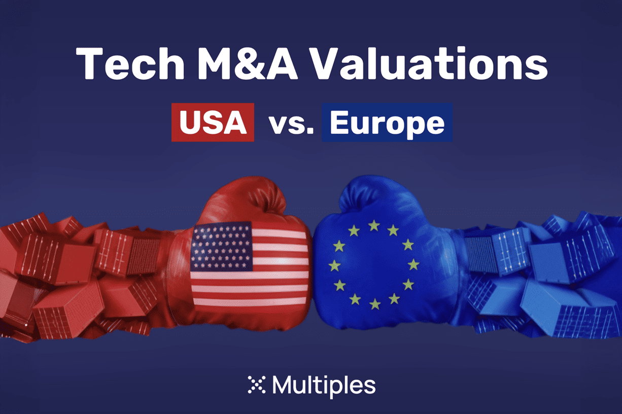 Tech M&A valuations - US vs. Europe