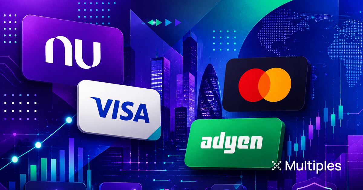 Public Fintech & Payments Valuation Multiples — August 2026 - Multiples ...